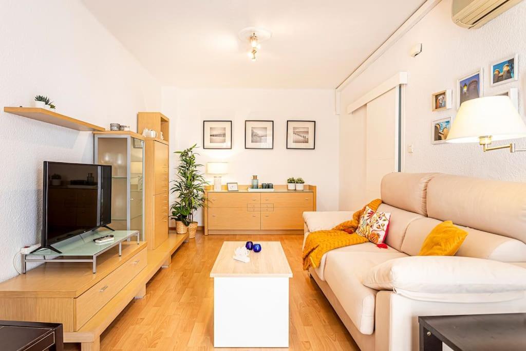 Apartmán Precioso Piso Moderno: Terraza, A/C, Netflix, Wifi Valencie Exteriér fotografie