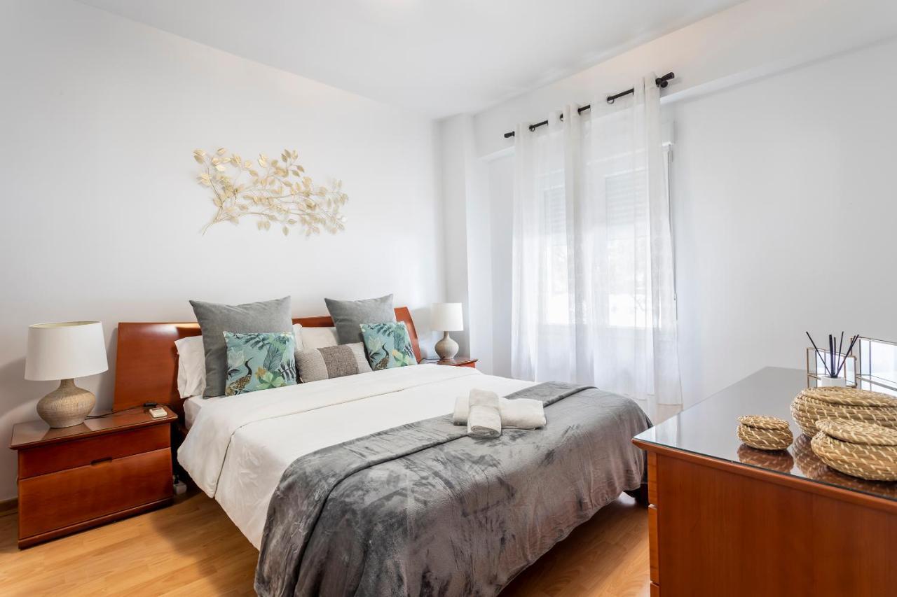 Apartmán Precioso Piso Moderno: Terraza, A/C, Netflix, Wifi Valencie Exteriér fotografie
