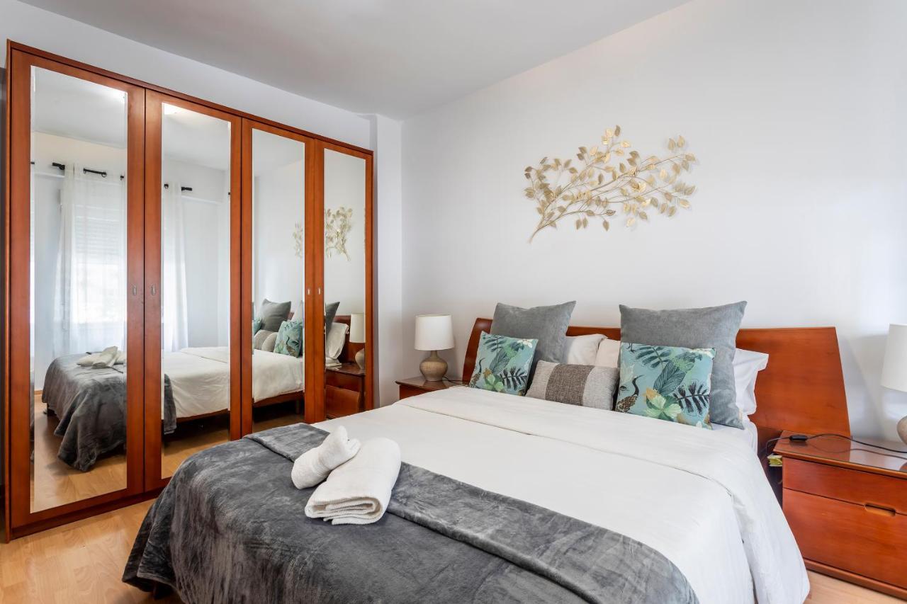 Apartmán Precioso Piso Moderno: Terraza, A/C, Netflix, Wifi Valencie Exteriér fotografie