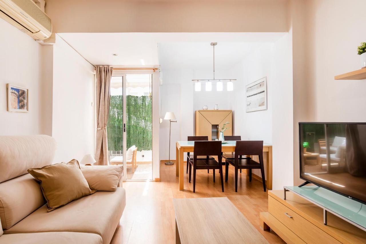 Apartmán Precioso Piso Moderno: Terraza, A/C, Netflix, Wifi Valencie Exteriér fotografie